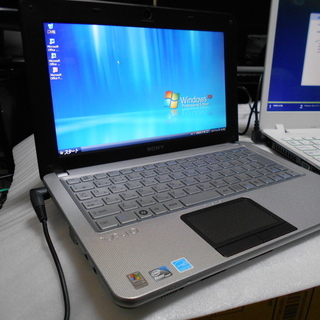 ノートパソコン SONY VAIO Windows XP SSD