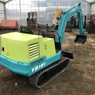 ヤンマー YB151-2-U 1.5トン ゴムキャタ ユンボ バックホー 油圧 