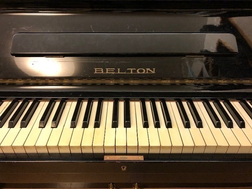 日本製 BELTON ベルトーン アップライトピアノ レア - 鍵盤楽器 - www 