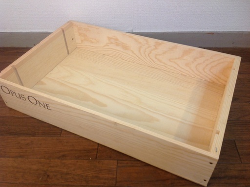 オシャレな輸入ワインの木箱 収納ボックス Yone3 大阪の収納家具