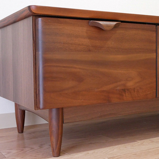 VELOCE ウォルナット無垢材「TVボード」ローボード 幅180cm