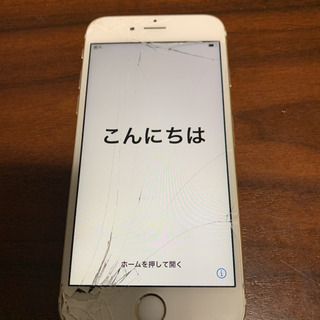 iPhone6s  SoftBank 64GB 画面割れ　ジャンク