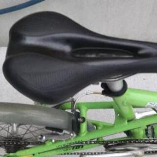 ルイガノ、ミニベロ後ろタイヤとサドルが新品