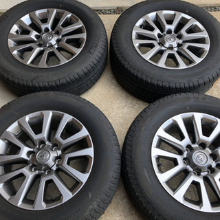 プラド 150 Gフロンティア純正ホイールタイヤセット