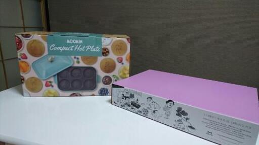 未開封 新品！ムーミンコンパクトホットプレート＋セラミックコート鍋