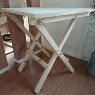折りたたみテーブル DIY