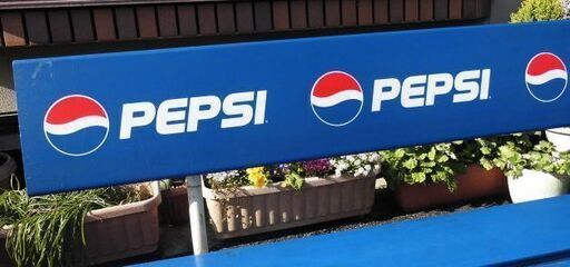 ☆引き取り限定☆PEPSI ペプシ ベンチ ペプシコーラのベンチ