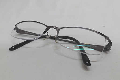 美品 Ray-Ban/レイバン メガネフレーム RB8723D 1047 55□18 145 度入りレンズ付き チタン 眼鏡 めがね 札幌市 豊平区 平岸 美品 Ray-Ban/レイバン メガネフレーム RB8723D 1047 55□18 145 度