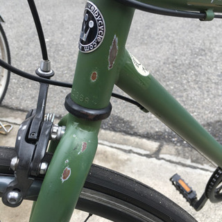 整備済 クロスバイク マットカーキ - クロスバイク 【新車】 クロス
