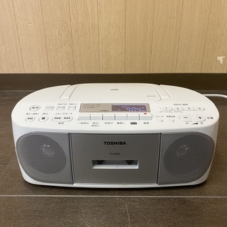 2/7 終 TOSHIBA CDラジオカセットレコーダー TY-...