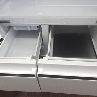 札幌 引き取り 三菱 大型冷蔵庫 470L 2018年製 MR-WX47CL 観音開き 白