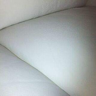 美品！白いソファー 革&合皮