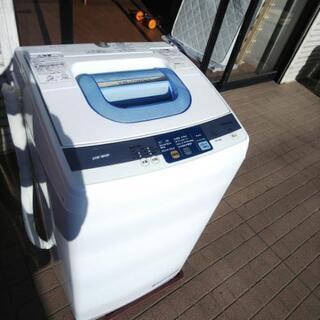 こちら、決まりました。 HITACHI 全自動洗濯機 NW-5M...