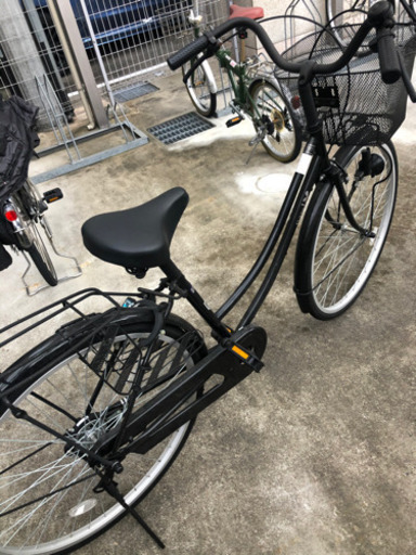 自転車ママチャリ軽快車26インチ黒変速なし さきはや 上新庄のその他の中古あげます 譲ります ジモティーで不用品の処分