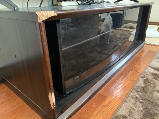 高級テレビ台55インチくらいまで対応幅124cm ぶりなお 瑞浪のその他の中古あげます 譲ります ジモティーで不用品の処分