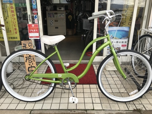 シュウインのビーチクルーザー　綺麗な中古です