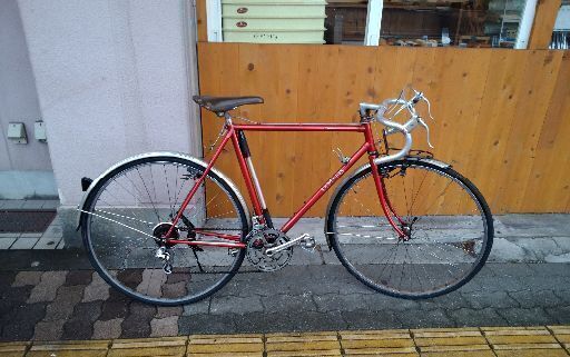 [ビンテージ]miyata  Le MANS ロードバイク Cr-Mo/15speed/レッド