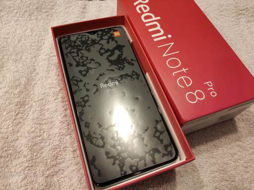 Redmi(シャオミ）　Note8pro メモリ8G 内蔵ストレージ128GB　ホワイト