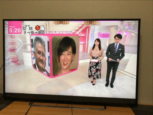 50型テレビ　　東芝REGZA 50M500X 2016年製　保証期間内の保証書付き