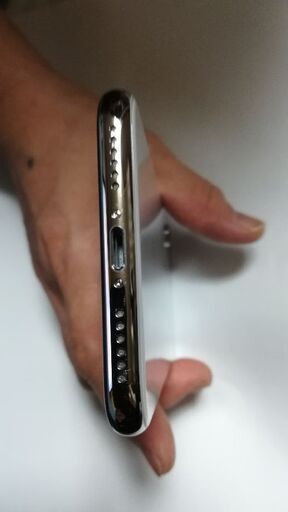 iPhone X 256 シルバー SIMロック解除済 利用制限○ ドコモ12月まで故障