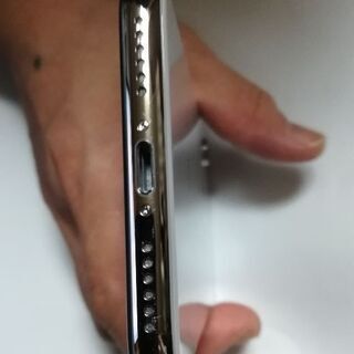 iPhone X 256 シルバー SIMロック解除済 利用制限○ ドコモ12月まで故障等対応可能