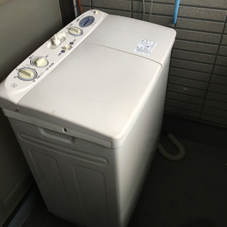 【無料】0円！二層式洗濯機