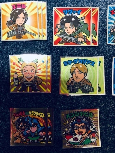 進撃の巨人マン 希望の翼編 ビックリマン コレクターシール 全42枚 22種 レオてぃ 相模原のカードゲーム その他 の中古あげます 譲ります ジモティーで不用品の処分 進撃の巨人マン 希望の翼編 ビックリマン コレクターシール 全42枚 22種 レオてぃ 相模原のカードゲーム その他 の中古あげます 譲ります ジモティーで不用品の処分