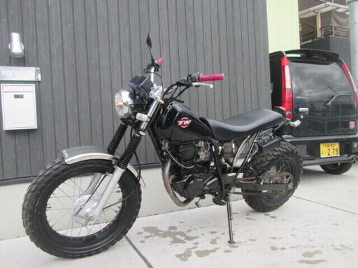 ☆7万円！TW200 快調です！純正メーター 4518キロ☆ロンスイカスタム