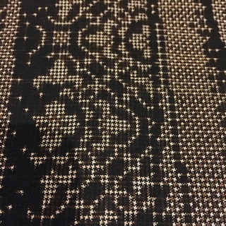 本場大島紬 貴重な一元式7マルキ 高級品