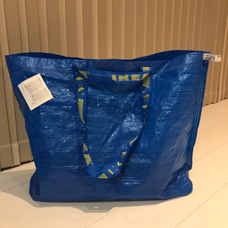 IKEA バック(定番の青　Ｍ)(新品)