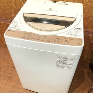 管理KRS141】TOSHIBA 2016年 AW-6G3 6.0kg 洗濯機 - 生活家電