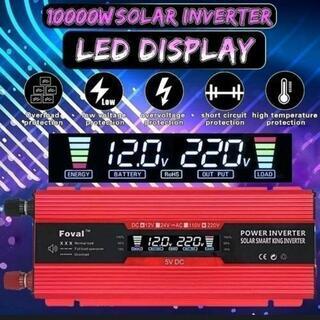 車のパーツ 5000W /DC12V AC11OVカーパワーインバーターLCD 