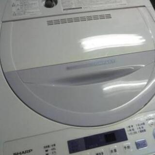 シャープ 洗濯機 2017年式 美品 新生活に！