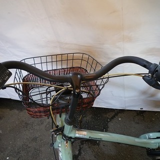 PA022401S 適正価格！中古電動アシスト自転車 パナソニック GLITTER (2014)