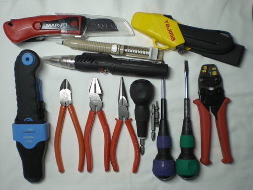 【中古】電工 DIY 電気工事　工具いろいろ