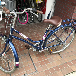 ☆美品☆26インチ 6段変速 ledオートライ ローラーブレーキ