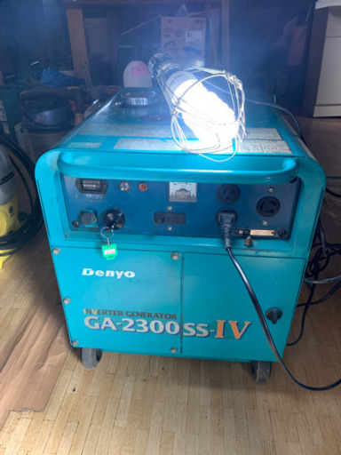 値引き☆発電機♪DENYO♪GA-2300SS-IV♪メンテナンス済み♪