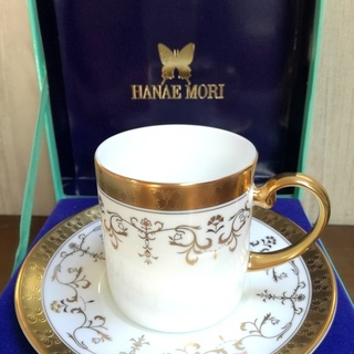 【最終セール】Hanae Mori　コーヒーカップ1客＜未使用＞