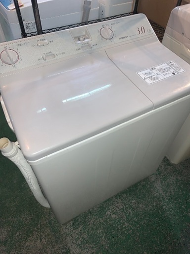 MITSUBISHI 3キロ　2槽式洗濯機　中古