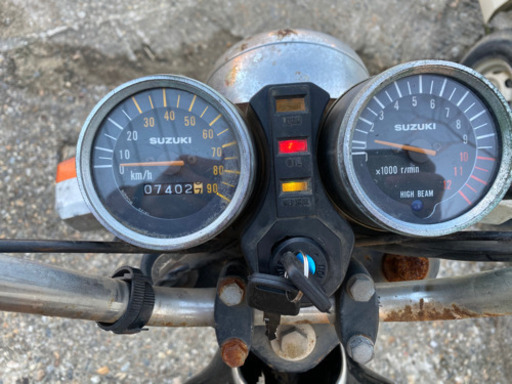 神戸】希少 GN50 マメタン 実働 書付き 現状 ベースに