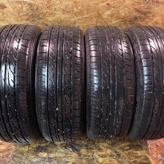 DUNLOP/EC202 215/60R16 18年製バリ溝夏タイヤ 社外アルミ 16×6.5J5HPCD114.3+52 4本Set オデッセイ ヴェゼル等 (TB07) クレジットカード QR決済可能