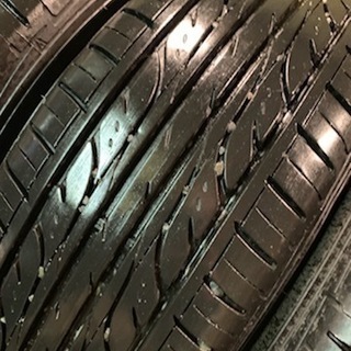 DUNLOP/EC202 215/60R16 18年製バリ溝夏タイヤ 社外アルミ 16×6.5J5HPCD114.3+52 4本Set オデッセイ ヴェゼル等 (TB07) クレジットカード QR決済可能