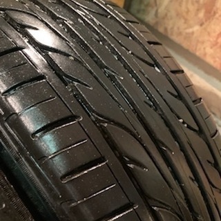DUNLOP/EC202 215/60R16 18年製バリ溝夏タイヤ 社外アルミ 16×6.5J5HPCD114.3+52 4本Set オデッセイ ヴェゼル等 (TB07) クレジットカード QR決済可能