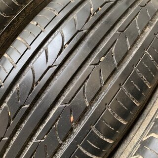 YOKOHAMA/Earth-1 225/60R16 11年製 溝あり夏タイヤ 社外アルミ 16×7J6HPCD139.7+25 ハイエース等 (TT29) クレジットカード QR決済可能