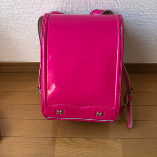 ランドセル　蛍光系ピンクラメ ランドセル 蛍光系ピンクラメ