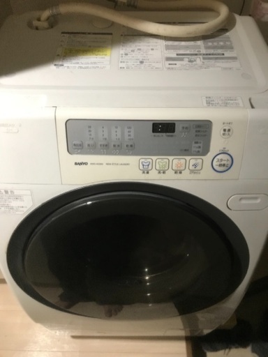 2月6日迄受付！サンヨーAWD-ＡQ350ドラム式洗濯機