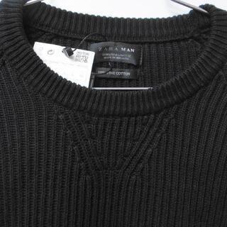 新品zara Man ザラのニットセーター ブラックlサイズ Reoreo 蕨のセーター メンズ の中古 古着あげます 譲ります ジモティーで不用品の処分
