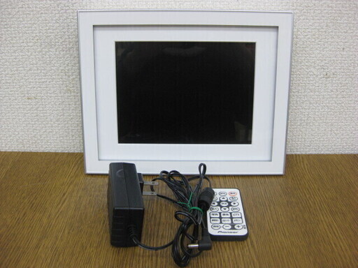 Pioneer パイオニア デジタルフォトフレーム 8型 HF-T850-W リモコン付