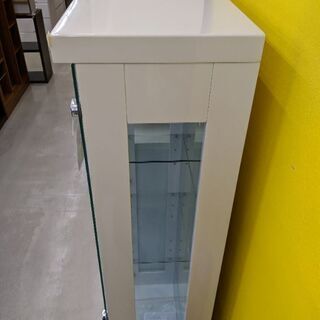 0130-31 ガラスコレクションケース 60幅 LEDダウンライト付属 福岡糸島 