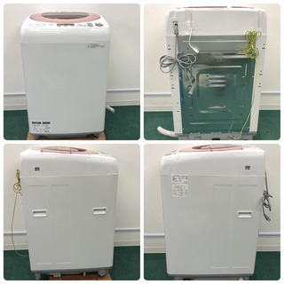 配達無料地域あり＊美品＊大容量8キロ＊SHARP 2016年製＊特別価格です！